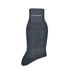 Burberry Dark Gray Nova Dress Socks